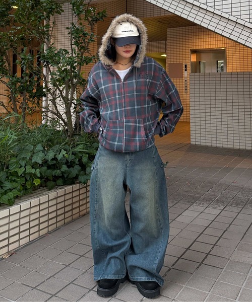 sedacle(セダクル)の「サイドタブヒッコリーデニム(デニムパンツ・メンズ・インディゴブルー/ブルー系その他・MEDIUM/LARGE/SMALL)」の9枚目の写真