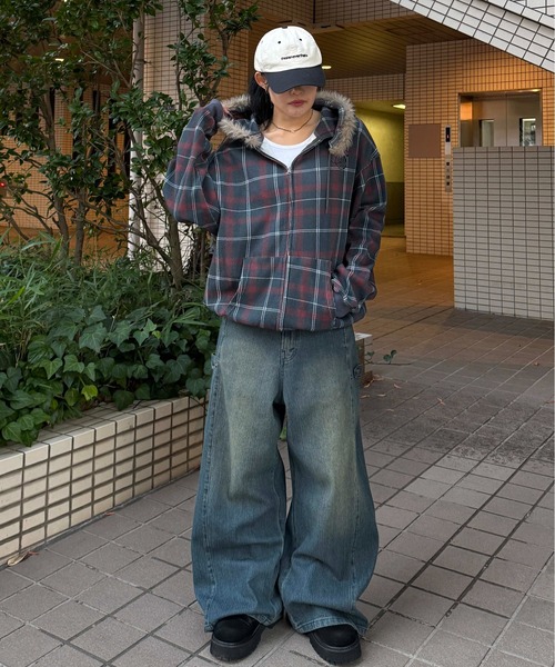 sedacle(セダクル)の「サイドタブヒッコリーデニム(デニムパンツ・メンズ・インディゴブルー/ブルー系その他・MEDIUM/LARGE/SMALL)」の13枚目の写真
