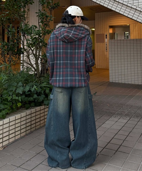 sedacle(セダクル)の「サイドタブヒッコリーデニム(デニムパンツ・メンズ・インディゴブルー/ブルー系その他・MEDIUM/LARGE/SMALL)」の11枚目の写真