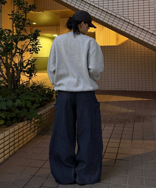 sedacle(セダクル)の「サイドタブヒッコリーデニム(デニムパンツ・メンズ・インディゴブルー/ブルー系その他・MEDIUM/LARGE/SMALL)」の16枚目の写真