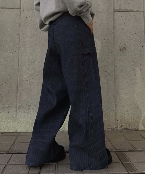 sedacle(セダクル)の「サイドタブヒッコリーデニム(デニムパンツ・メンズ・インディゴブルー/ブルー系その他・MEDIUM/LARGE/SMALL)」の19枚目の写真