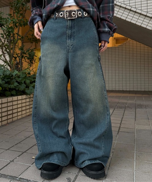 sedacle(セダクル)の「サイドタブヒッコリーデニム(デニムパンツ・メンズ・インディゴブルー/ブルー系その他・MEDIUM/LARGE/SMALL)」の18枚目の写真