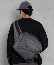 【ADAMPATEK/アダムパテック】bright twill BIG body bag / ブライトツイル配色ビッグボディバッグ