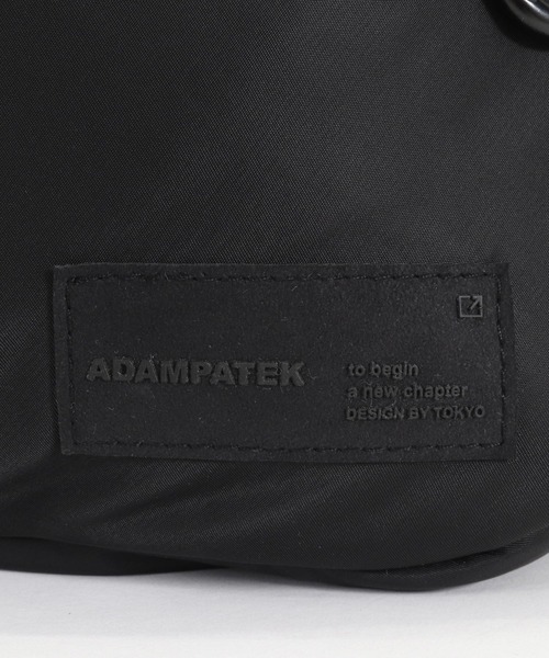 ADAM PATEK(アダムパテック)の「【ADAMPATEK/アダムパテック】bright twill BIG body bag / ブライトツイル配色ビッグボディバッグ(ボディバッグ/ウエストポーチ・メンズ・ブラック/グレー・FREE)」の7枚目の写真