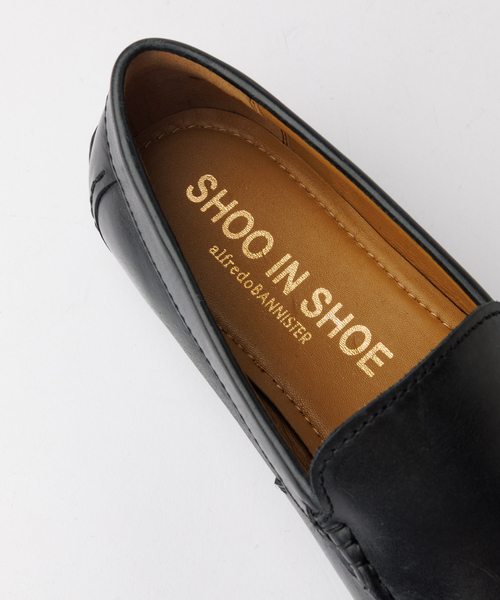 alfredoBANNISTER（アルフレッドバニスター）の「【26S/S】ドライビングシューズ（スリッポン・メンズ・ブルー/ブラック/ライトグレー/ホワイト・42/41/40/39/45/44/43）」の11枚目の写真