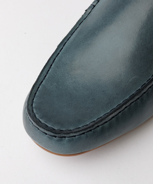 alfredoBANNISTER（アルフレッドバニスター）の「【26S/S】ドライビングシューズ（スリッポン・メンズ・ブルー/ブラック/ライトグレー/ホワイト・42/41/40/39/45/44/43）」の17枚目の写真