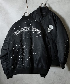 MASU/エムエーエスユー】WING-CUT LEATHER TRUCKER JACKET（ブルゾン