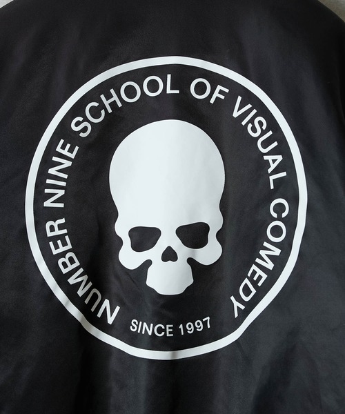 HAND PAINTED NYLON PRINTED STADIUM JACKET / ハンドペイント