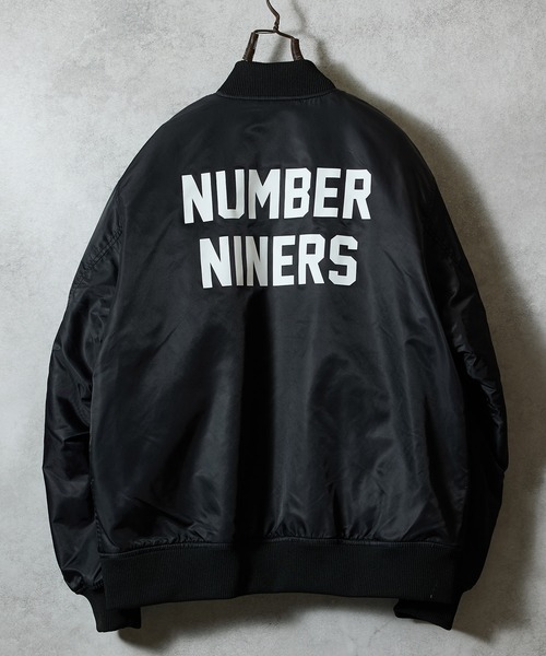 NUMBER (N)INE（ナンバーナイン）の「HAND PAINTED NYLON PRINTED STADIUM JACKET / ハンドペイント ナイロン プリント スタジャン（スタジャン・メンズ・ブラック系5/ブラック系6/ブラック系2/ブラック系4/ブラック系3/ブラック系1・3/2）」の22枚目の写真