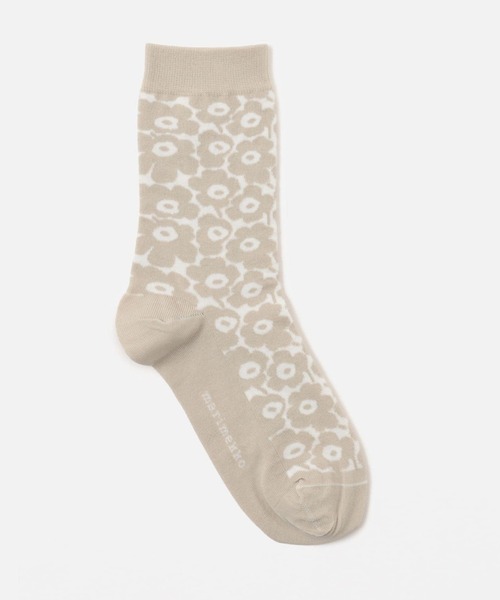 marimekko（マリメッコ）の「Linjaus Pikkuinen Unikko /  Socks（ソックス/靴下・レディース・ホワイト/ライトブルー/レッド・37/40/34）」の10枚目の写真
