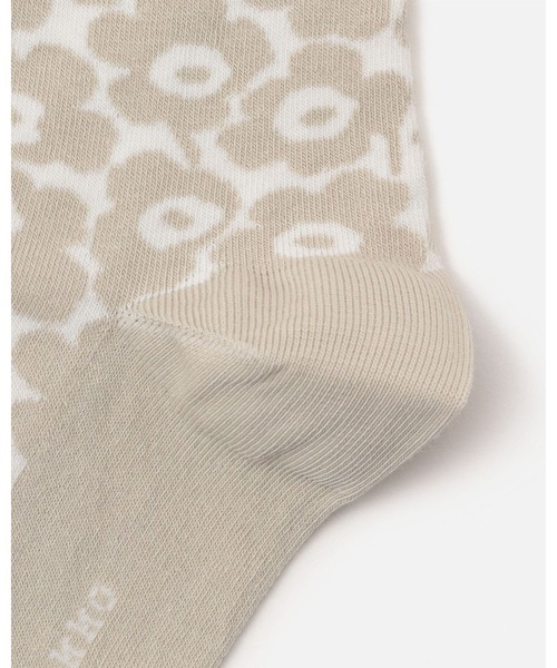marimekko（マリメッコ）の「Linjaus Pikkuinen Unikko /  Socks（ソックス/靴下・レディース・ホワイト/ライトブルー/レッド・37/40/34）」の12枚目の写真