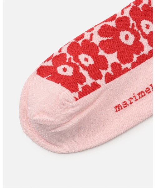 marimekko（マリメッコ）の「Linjaus Pikkuinen Unikko /  Socks（ソックス/靴下・レディース・ホワイト/ライトブルー/レッド・37/40/34）」の8枚目の写真