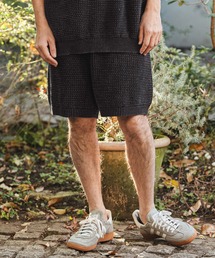 mp14465- Waffle Pigment Knit Shorts ワッフルピグメントニットショートパンツ(CMP-261-003)