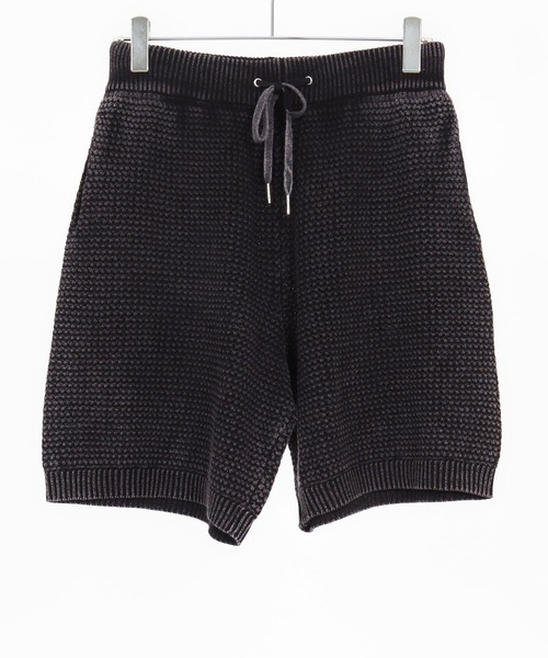 CAMBIO(カンビオ)の「mp14465- Waffle Pigment Knit Shorts ワッフルピグメントニットショートパンツ(CMP-261-003)(その他パンツ・メンズ・ネイビー/グレー/ブラック・L/M/S)」の16枚目の写真