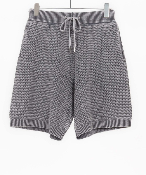CAMBIO(カンビオ)の「mp14465- Waffle Pigment Knit Shorts ワッフルピグメントニットショートパンツ(CMP-261-003)(その他パンツ・メンズ・ネイビー/グレー/ブラック・L/M/S)」の17枚目の写真