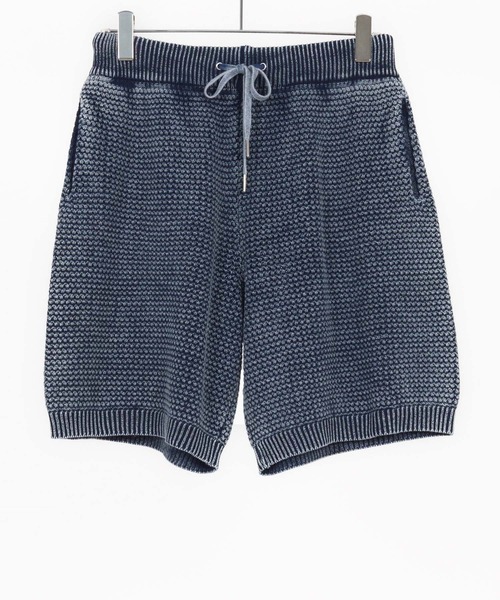 CAMBIO(カンビオ)の「mp14465- Waffle Pigment Knit Shorts ワッフルピグメントニットショートパンツ(CMP-261-003)(その他パンツ・メンズ・ネイビー/グレー/ブラック・L/M/S)」の18枚目の写真