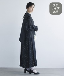 studio CLIP | 《natural by clip》フレンチリネンベスト×ワンピース[プチサイズあり](ワンピース)