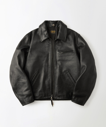 OUTSTANDING（アウトスタンディング）の「ティーコアレザースポーツジャケット_ブラック（ライダースジャケット）」