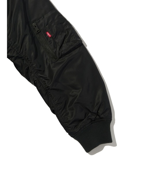 Levi's(リーバイス)の「Levi's/リーバイス MA-1 ボンバージャケット(MA-1・メンズ・ブラック・XL/L/M/S)」の5枚目の写真