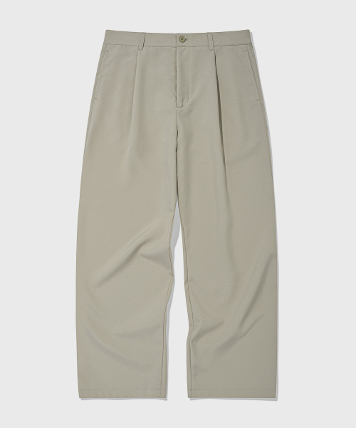 KIIMUIR（キミュア）の「サマーセミワイドスラックス_ベージュ（スラックス・メンズ・ベージュ・MEDIUM/LARGE/X-LARGE）」の2枚目の写真