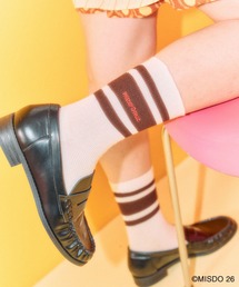 LEPSIM | 【Mister Donut】ラインソックス 627329(ソックス/靴下)