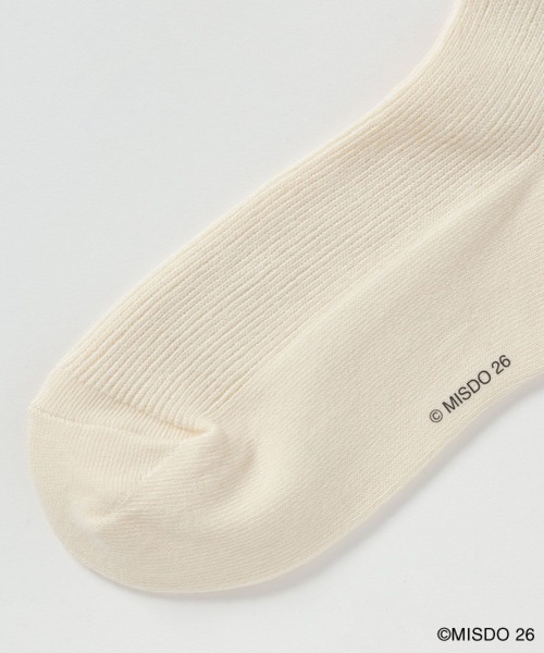 LEPSIM（レプシィム）の「【Mister Donut】ラインソックス　627329（ソックス/靴下・レディース・ブラック/ネイビー/ブラウン・ONE SIZE）」の7枚目の写真