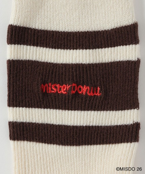 LEPSIM（レプシィム）の「【Mister Donut】ラインソックス　627329（ソックス/靴下・レディース・ブラック/ネイビー/ブラウン・ONE SIZE）」の9枚目の写真