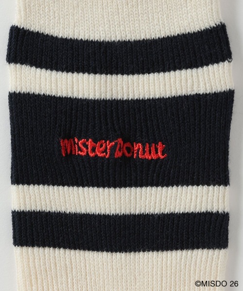 LEPSIM（レプシィム）の「【Mister Donut】ラインソックス　627329（ソックス/靴下・レディース・ブラック/ネイビー/ブラウン・ONE SIZE）」の10枚目の写真