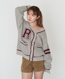 RAY CASSIN | レタードカーディガン(カーディガン/ボレロ)