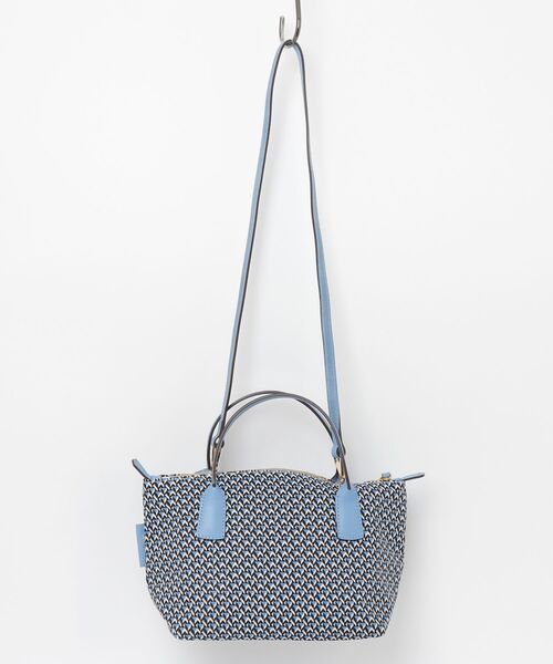 Roberta Pieri(ロベルタピエリ)の「ROBERTA PIERI (ロベルタ ピエリ)TATAMI ORGINAL ND(トートバッグ・レディース・ブルー/ライム・F)」の3枚目の写真