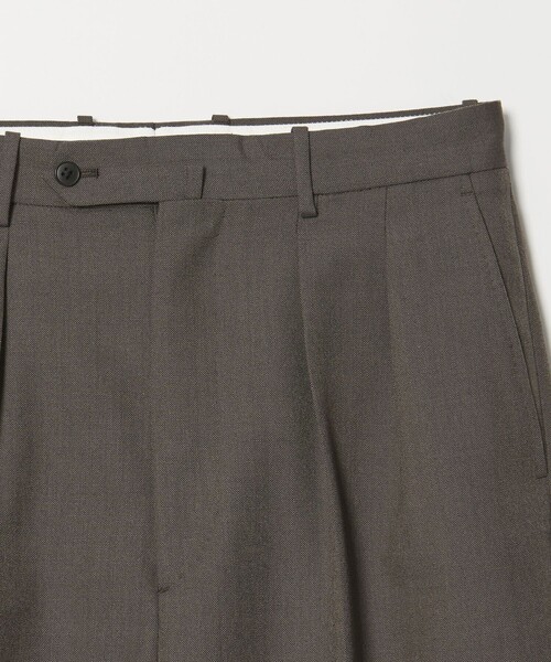 Steven Alan＞ ウール オックスフォード イン ツープリーツ ドレス