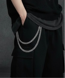 Burner | 【Cr+ov(クローヴ)】ダブルレイヤーチェーン ウォレットチェーン cro-wch-2-4(ウォレットチェーン)