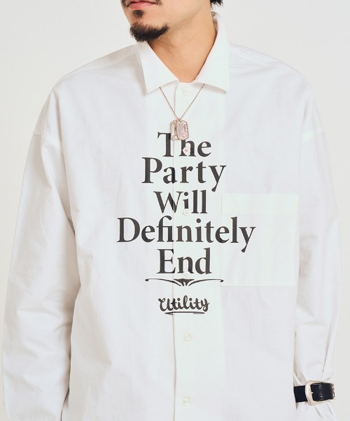 EFFECTEN(エフェクテン)の「ms6395-Page-6 big shirts ワイドシャツ(efsal-06)(シャツ/ブラウス・メンズ・ネイビー/ホワイト・XL/L/M)」の7枚目の写真