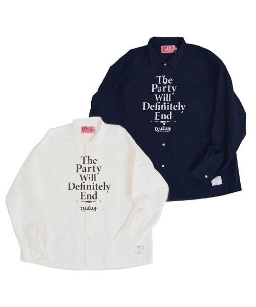 EFFECTEN(エフェクテン)の「ms6395-Page-6 big shirts ワイドシャツ(efsal-06)(シャツ/ブラウス・メンズ・ネイビー/ホワイト・XL/L/M)」の16枚目の写真