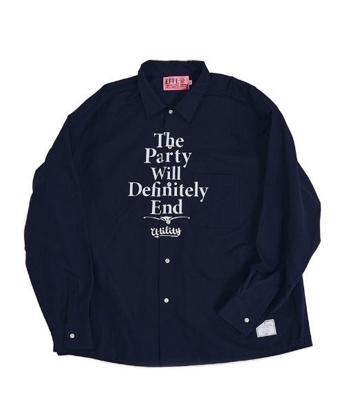 EFFECTEN(エフェクテン)の「ms6395-Page-6 big shirts ワイドシャツ(efsal-06)(シャツ/ブラウス・メンズ・ネイビー/ホワイト・XL/L/M)」の17枚目の写真