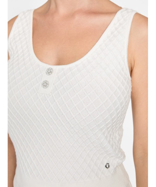 【12/31】ゆ SL Lylah Tank Top Sweater | GUESS(ゲス) JAPAN 公式オンラインストア