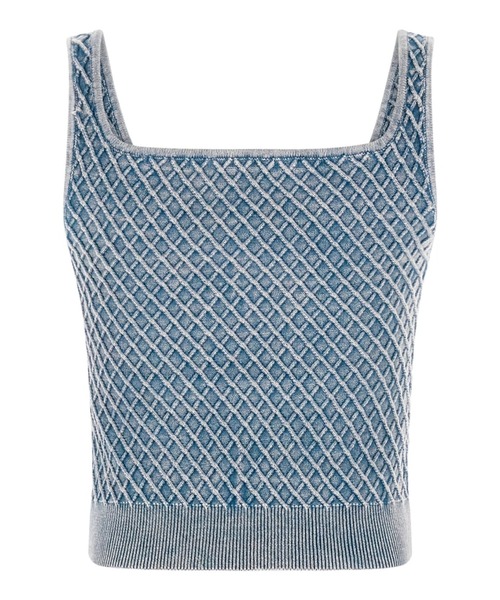 Guess（ゲス）の「SL Lylah Tank Top Sweater タンクトップ  （タンクトップ・レディース・クリーム/グレー・SMALL/MEDIUM/X-SMALL）」の9枚目の写真