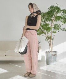 ANGIE | 【セットアップ対応】バレルレッグデニムパンツ(デニムパンツ)