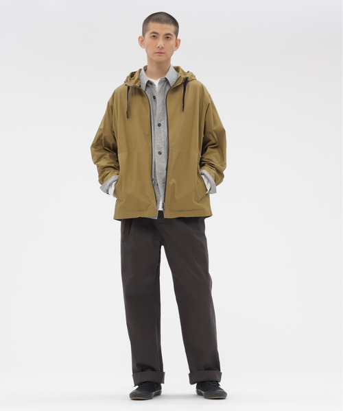 MHL.(エムエイチエル)の「WASHED CHINO COTTON(その他パンツ・メンズ・チャコール/オフホワイト・LARGE/MEDIUM/SMALL)」の1枚目の写真