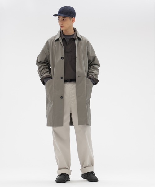 MHL.(エムエイチエル)の「WASHED CHINO COTTON(その他パンツ・メンズ・チャコール/オフホワイト・LARGE/MEDIUM/SMALL)」の7枚目の写真