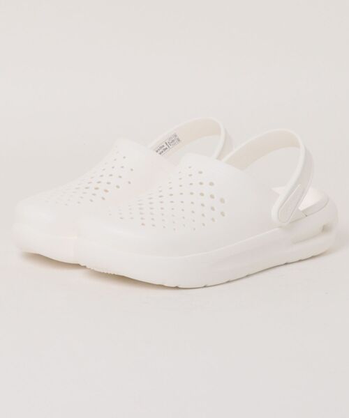 crocs(クロックス)の「crocs クロックス INMOTION CLOG インモーション クロッグ 209964-143 WHITE/WHITE(サンダル・メンズ・ホワイト・22.0cm/23.0cm/24.0cm/25.0cm/26.0cm/27.0cm/28.0cm/29.0cm)」の1枚目の写真