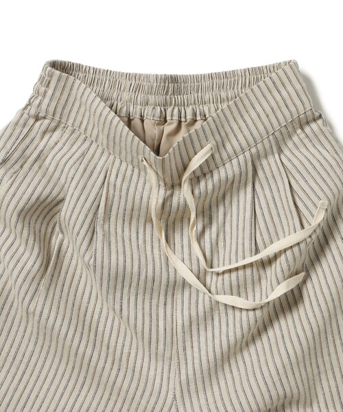 BEAMS HEART（ビームスハート）の「麻混 タック イージー パンツ（スラックス・レディース・その他/ブラック/その他1・FREE）」の16枚目の写真