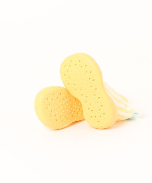 moimoln(モイモルン)の「ラビットファーストソックスシューズ・靴(ベビーシューズ/ベビーソックス・キッズ・イエロー・12.5cm/11.5cm)」の8枚目の写真