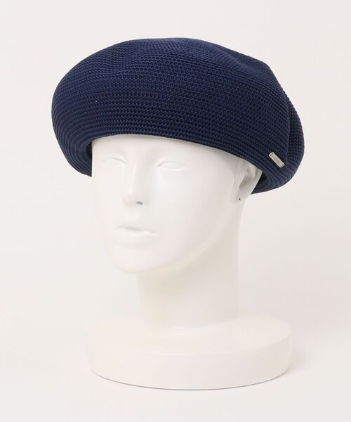 OVERRIDE（オーバーライド）の「OVERRIDE  REP TAM BERET / オーバーライド（ハンチング/ベレー帽・メンズ・ブラック/ネイビー/ブラウン・57~59cm）」の3枚目の写真