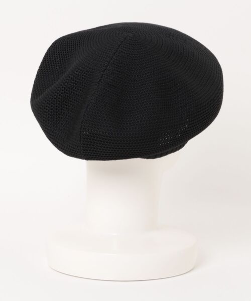 OVERRIDE（オーバーライド）の「OVERRIDE  REP TAM BERET / オーバーライド（ハンチング/ベレー帽・メンズ・ブラック/ネイビー/ブラウン・57~59cm）」の4枚目の写真