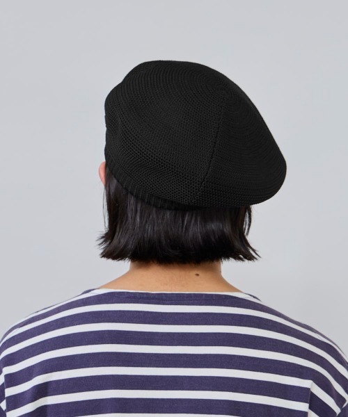 OVERRIDE(オーバーライド)の「OVERRIDE REP TAM BERET / オーバーライド(ハンチング/ベレー帽・メンズ・ブラック/ネイビー/ブラウン・57~59cm)」の16枚目の写真