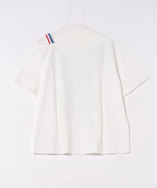 HOOK(フック)の「アメリカンフラッグプリント ワンショルダーTシャツ (SS)(Tシャツ/カットソー・レディース・グレー/ホワイト・S/M)」の17枚目の写真