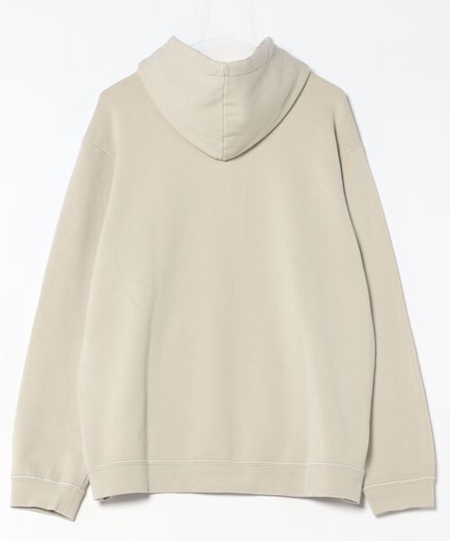 BANKS（バンクス）の「HOODIE/BANKS JOURNAL/バンクスジャーナル 無地プルオーバーパーカー（パーカー・メンズ・ベージュ/グリーン・MEDIUM/LARGE）」の3枚目の写真