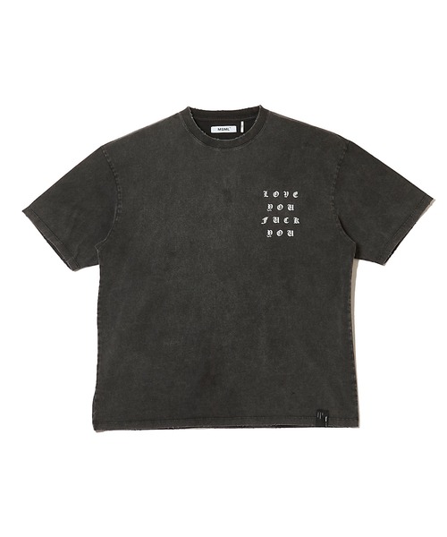 MSML(エムエスエムエル)の「LOVE YOU FUCK YOU T SHIRT(Tシャツ/カットソー・メンズ・ブラック・M/L/XL)」の1枚目の写真