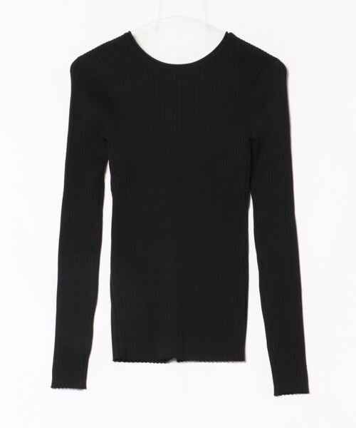 CLANE（クラネ）の「CLANE/クラネ/W FACE GOLD BUTTON KNIT TOPS（カーディガン/ボレロ・レディース・ブラック/アイボリー・1）」の17枚目の写真